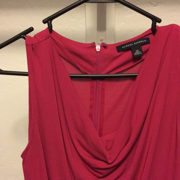 Pink Drape Front Top - Picture 3 of 4